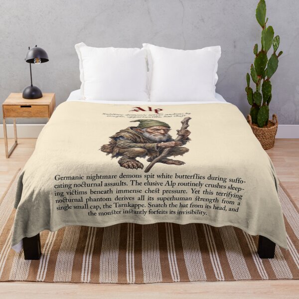 Item preview, Alp Print: The Bureaucracy of Sleep Paralysis designed and sold by FreiherrPK.