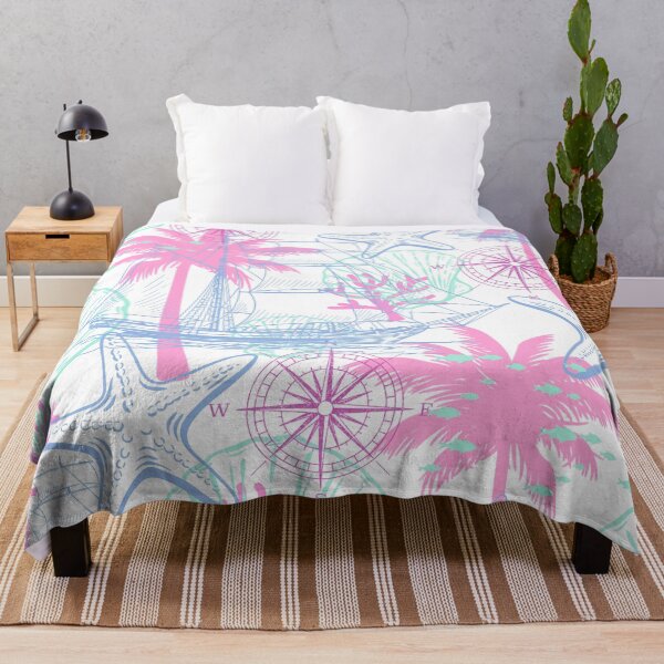 Artikelvorschau, Pink Tropical Pattern  entworfen und verkauft von SeaStarAlex.