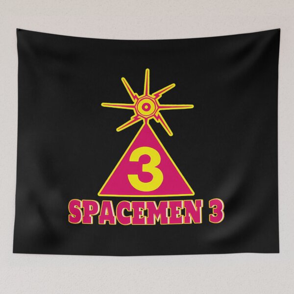 Item preview, Spacemen 3 Psychedelic Rock Retro Logo Fan Design designed and sold by gikainiefix.