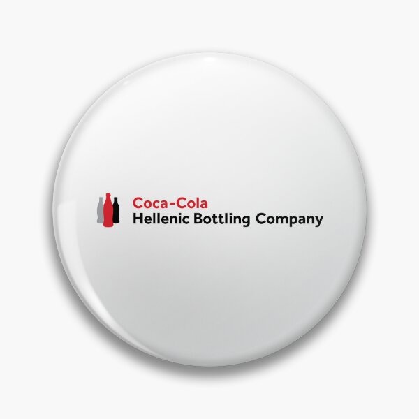 Artikelvorschau, Logo der Coca-Cola Hellenic Bottling Company mit roten, grauen und schwarzen Flaschensilhouetten entworfen und verkauft von eather8.