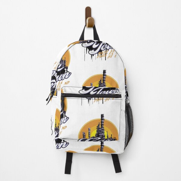 Item preview, Industrial Gas Plant Sunset Retro Typography designed and sold by BlakeDooley5.