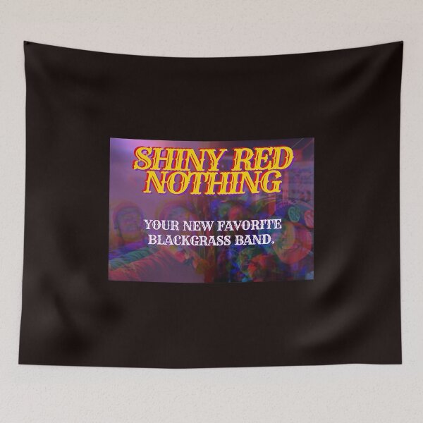 Artikelvorschau, Shiny Red Nothing Blackgrass Band Glitch entworfen und verkauft von Rockx5.
