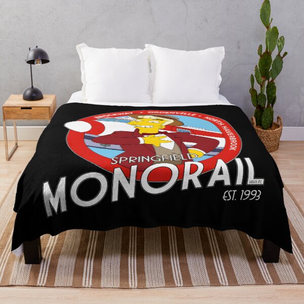 Item preview, Funny Monorails Salesman Public Transit Badge Animated Comedy Art designed and sold by lilLilaBat.