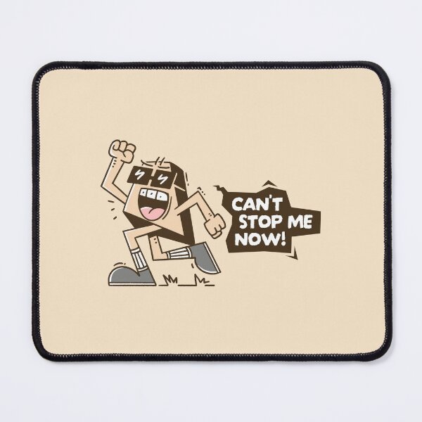 Item preview, Can't Stop Me Now Retro Cartoon Character designed and sold by adipra.