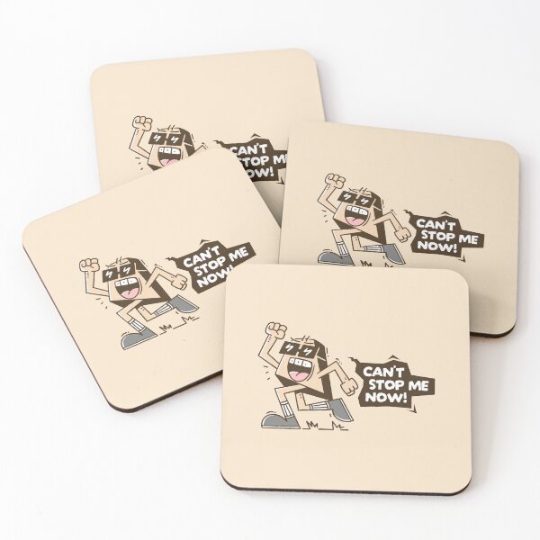 Item preview, Can't Stop Me Now Retro Cartoon Character designed and sold by adipra.