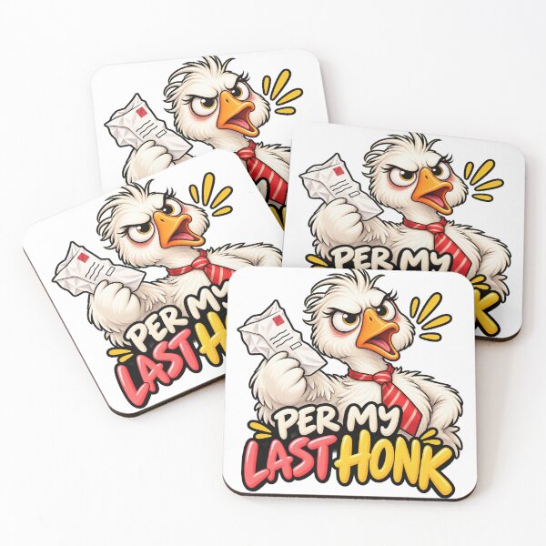 Item preview, Per My Last Honk - Funny Office Goose designed and sold by Ink and Wink.