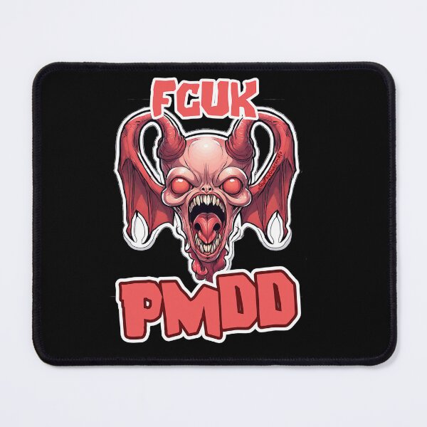 Item preview, FCUK PMDD Demon Uterus Scary Womb Horror designed and sold by QuirkyGuacamole.