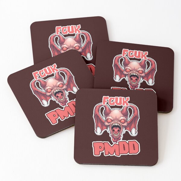 Item preview, FCUK PMDD Demon Uterus Scary Womb Horror designed and sold by QuirkyGuacamole.
