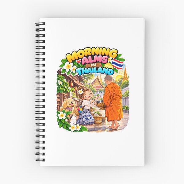 Item preview, Morning Alms in Thailand – A Beautiful Thai Morning Tradition designed and sold by Pali's shop.