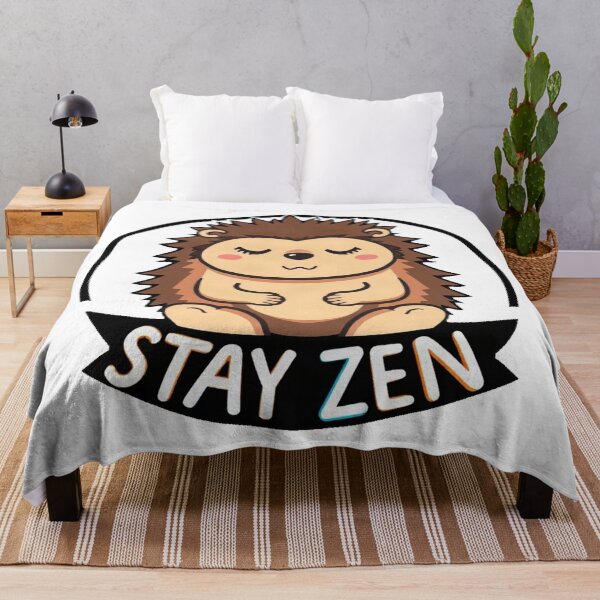 Item preview, Zen Hedgehog Meditating In Nature designed and sold by Arc2020.
