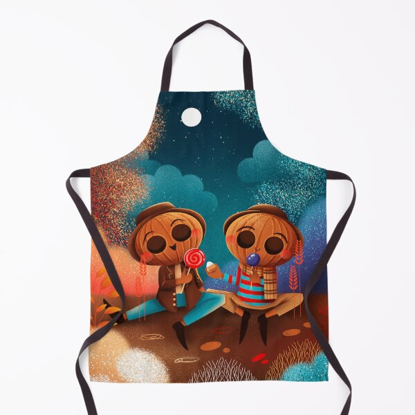 Item preview, Cute Halloween Pumpkins Eating Candy designed and sold by From_the_moon_illustrations.
