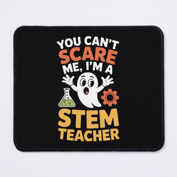 Item preview, You Cant Scare Me Im A STEM Teacher – Funny Halloween Art designed and sold by jkrphoto.