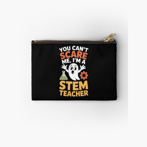 Item preview, You Cant Scare Me Im A STEM Teacher – Funny Halloween Art designed and sold by jkrphoto.