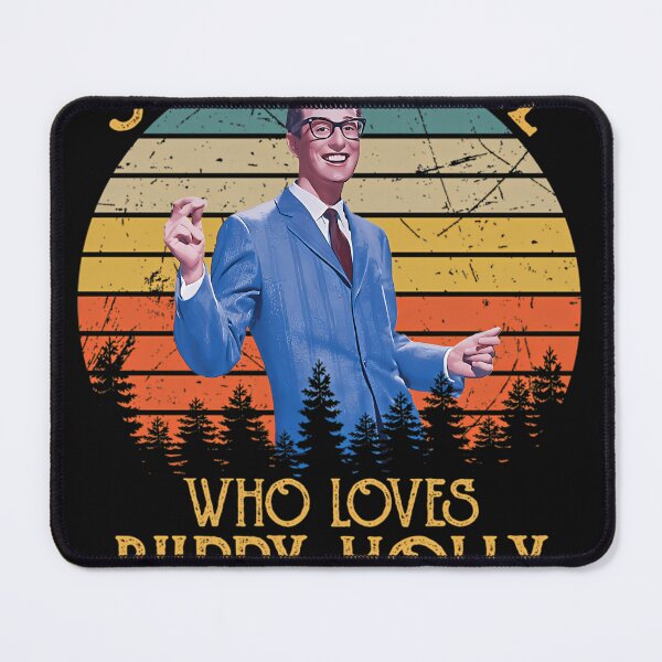 Item preview, Just A Girl Who Loves Buddy Holly designed and sold by WendyBoroughs11.