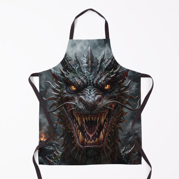 Item preview, Scary Fierce Angry Japanese Dragon Grinning At You designed and sold by LuckDragonGifts.