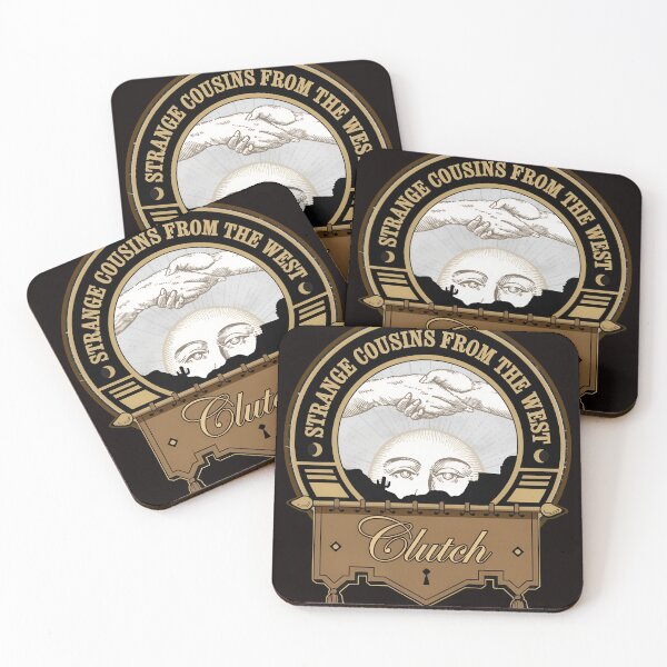 Item preview, Strange Cousins West Emblem Rock Group Art designed and sold by LookaaL.