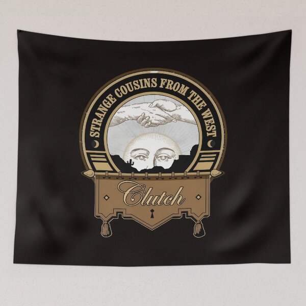 Item preview, Strange Cousins West Emblem Rock Group Art designed and sold by LookaaL.