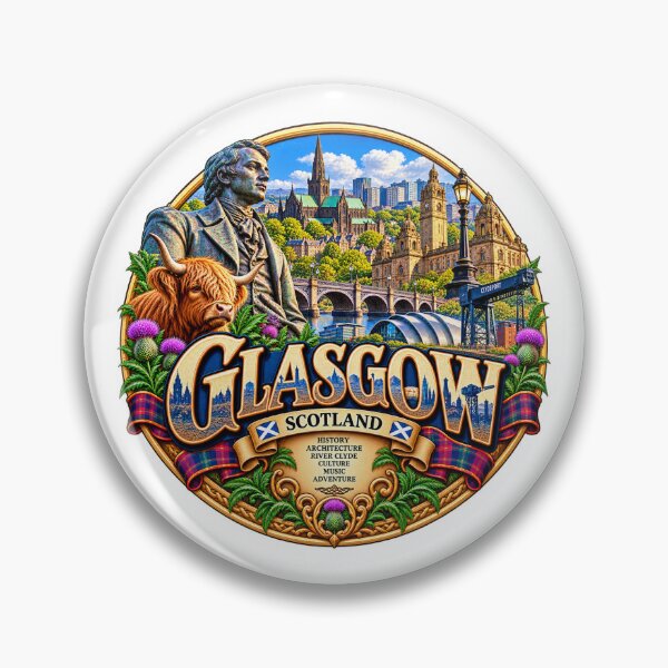 Artikelvorschau, Glasgow Schottland – Scottish Heritage & City Adventure entworfen und verkauft von Wandervogel123.