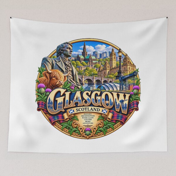 Item preview, Glasgow Scotland – Scottish Heritage & City Adventure designed and sold by Wandervogel123.