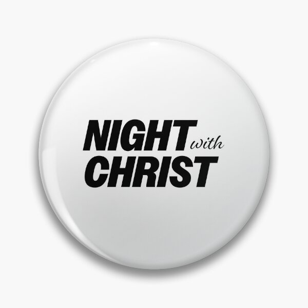 Artikelvorschau, Nacht mit Christus – T-Shirt-Design mit christlicher Glaubenstypografie entworfen und verkauft von CrossCrafted.