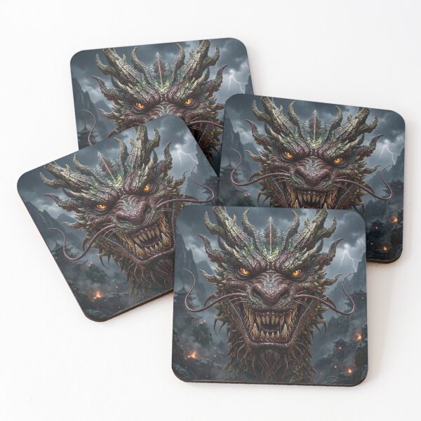 Item preview, Scary Fierce Angry Chinese Dragon Grinning At You designed and sold by LuckDragonGifts.