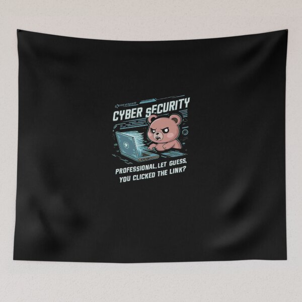 Item preview, Cyber Security Funny Hacker Bear Coding designed and sold by LamarGreen43.