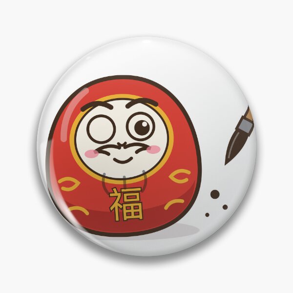 Item preview, One Eye on My Goals Daruma Wish Goal Setting designed and sold by somebasic.