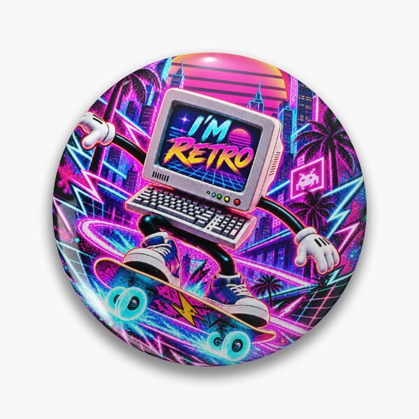 Item preview, I'm Retro 90s Computer Skater Aesthetic Nostalgia Vintage Tech designed and sold by Laugh & Rewind .