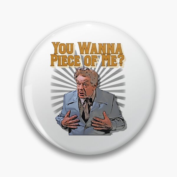 Artikelvorschau, Seinfeldss FrankCostanza You Wanna Piece Of Me Sitcom Fan Art entworfen und verkauft von lilLilaBat.
