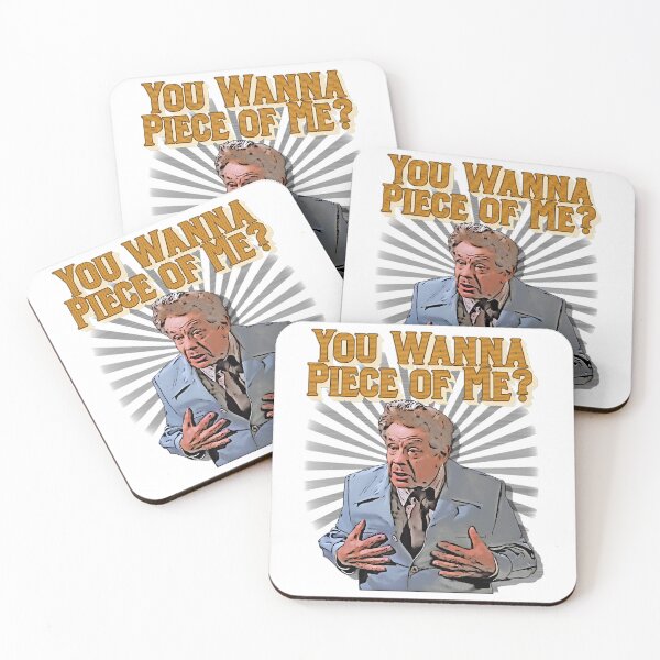 Item preview, Seinfeldss FrankCostanza You Wanna Piece Of Me Sitcom Fan Art designed and sold by lilLilaBat.