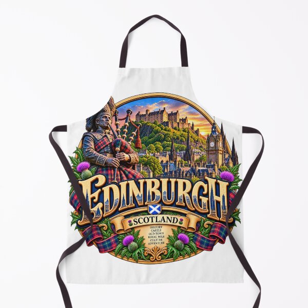 Item preview, Edinburgh, Scotland – Castle, Bagpipes & Scottish Heritage designed and sold by Wandervogel123.