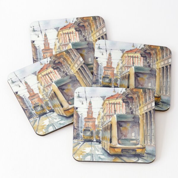 Item preview, Milan Tram Close-Up, Castello Sforzesco Beyond designed and sold by caracatita75.