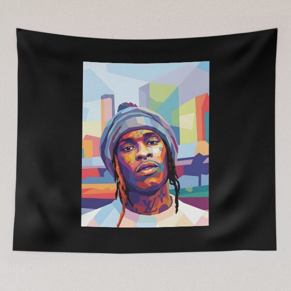 Aperçu de l'œuvre Young Thug Pop Art créée et vendue par Kindcorner.