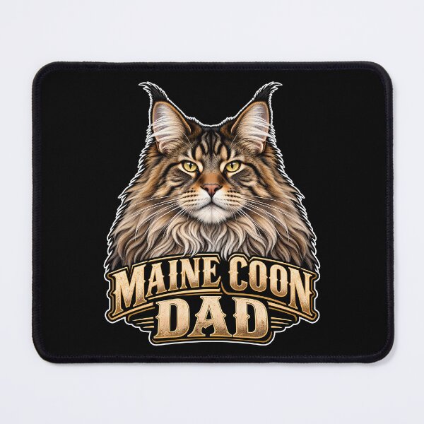 Item preview, Maine Coon Dad Feline Pet Owner Vintage Cat Lover designed and sold by Photo-Sphere101.