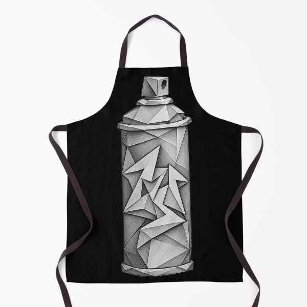 Item preview, Origami Spray Paint Can – Black and White Graffiti Art - PLUSHIWORLD designed and sold by PLUSHIWORLDtm.