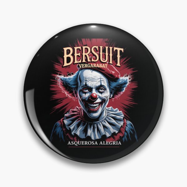 Item preview, Smiling Clown Portrait Red Rays designed and sold by NexoNourishment.