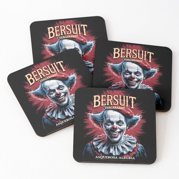 Item preview, Smiling Clown Portrait Red Rays designed and sold by NexoNourishment.
