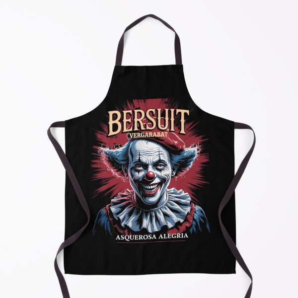 Item preview, Retrato de payaso sonriente Rayos rojos designed and sold by NexoNourishment.