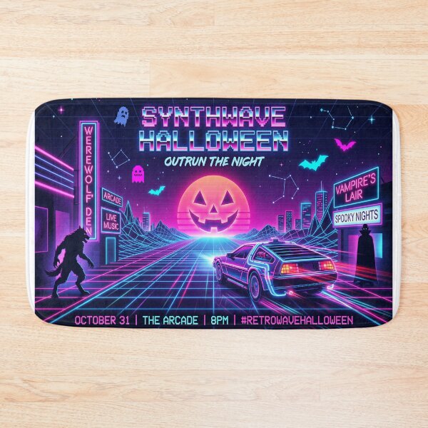 Item preview, A synthwave Halloween Design designed and sold by Solomon-Ent-144.
