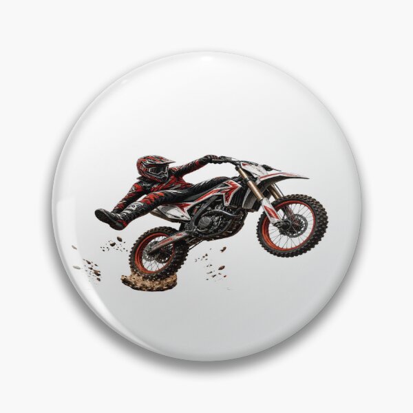 Artikelvorschau, Extreme Motocross Dirt Bike One-Legged Whip Stunt T-Shirt entworfen und verkauft von Sushikidsntoddlers.
