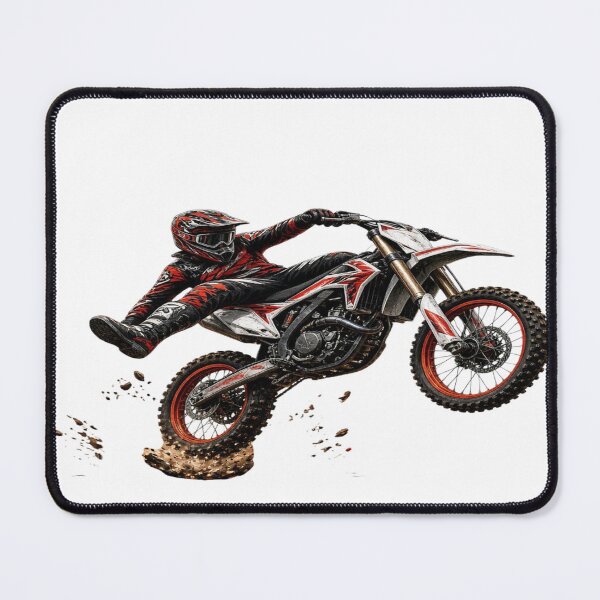 Item preview, Extreme Motocross Dirt Bike One-Legged Whip Stunt T-Shirt designed and sold by Sushikidsntoddlers.