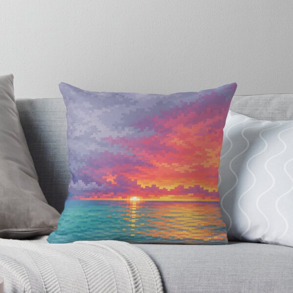 Item preview, Pixelated sunset  Illustration Design  designed and sold by Domo-Design.