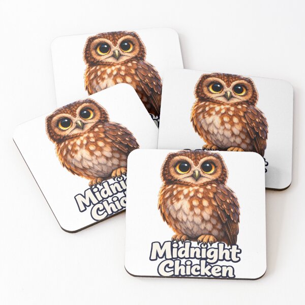 Item preview, Midnight Chicken – Southern Boobook designed and sold by AussiePixel.