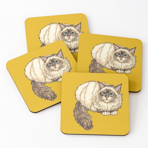 Item preview, Birman cat designed and sold by Christopher Geary.