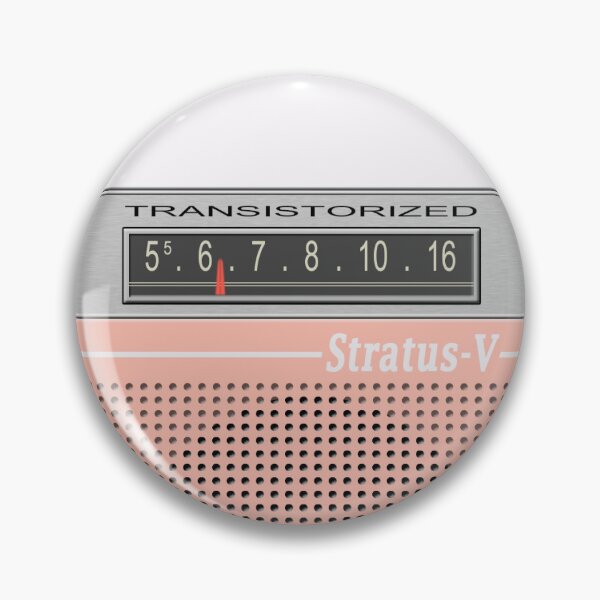 Item preview, Transistor Radio - Stratus-V in Salmon designed and sold by ubiquitoid.