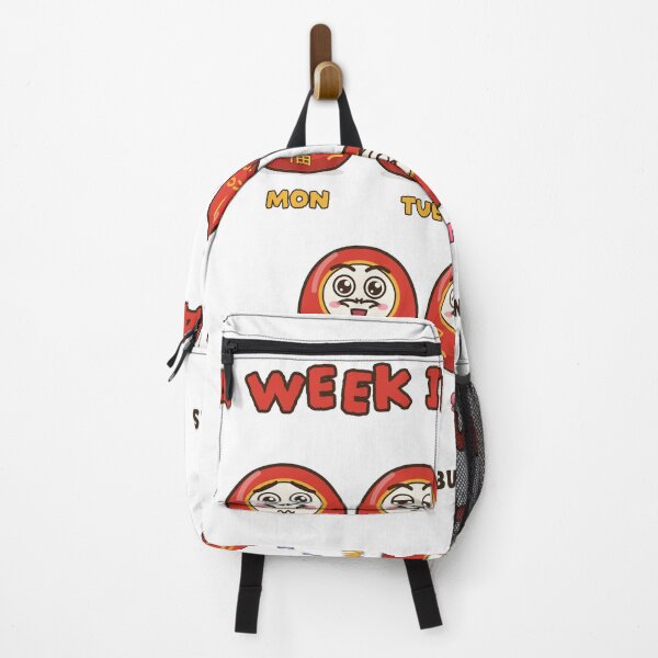 Item preview, A Week in Daruma Cute Days of the Week Faces designed and sold by somebasic.