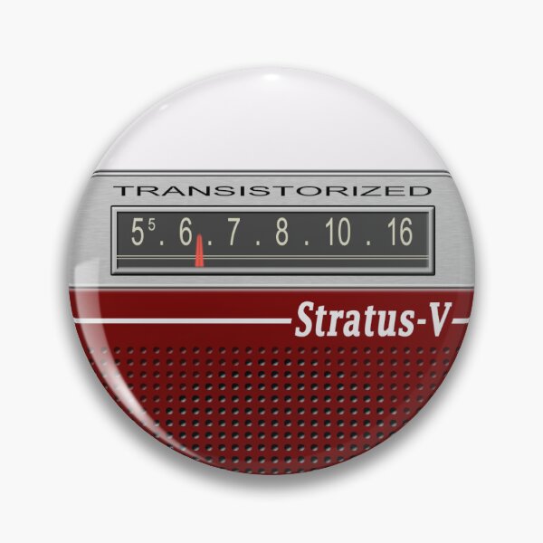 Item preview, Transistor Radio - Stratus-V in Dakota Red designed and sold by ubiquitoid.
