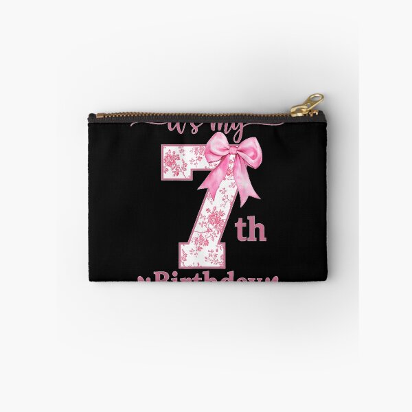 Artikelvorschau, Es ist mein 7. Geburtstag, Coquette Bow, 7-jähriges Partygirl entworfen und verkauft von 68MadagascarZoo.