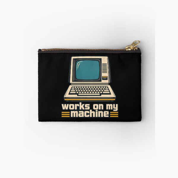 Item preview, Works On My Machine Funny Retro Computer Tech Humor Programmers designed and sold by Photo-Sphere101.