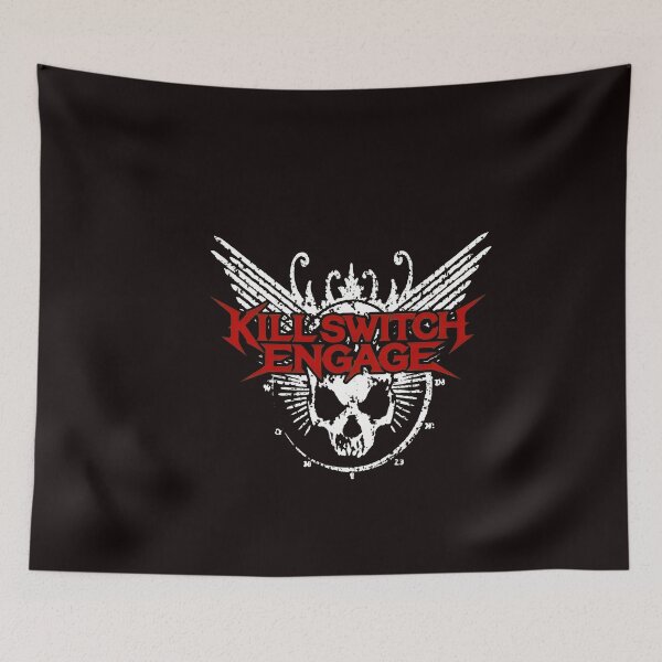 Item preview, Distressed Skull Wings Band Emblem  designed and sold by Scratch-Rainbow.